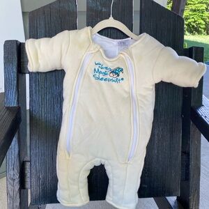 Baby Merlin's Magic Sleepsuit - Cream